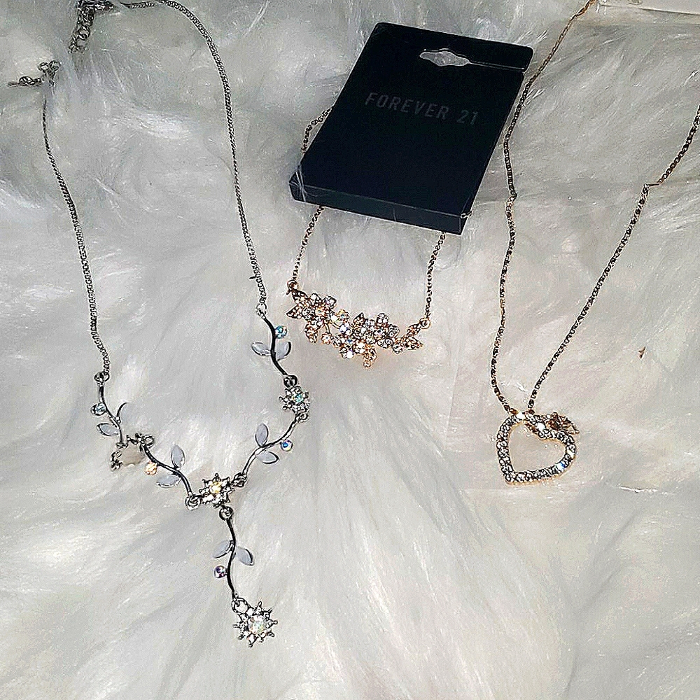 NWT Fancy necklaces